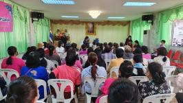 โครงการฝึกอาชีพให้ความรู้ชุมชนในเขตเทศบาลนครแม่สอด “หลักสูตรน้ำยาดันฝุ่น น้ำยาซักผ้า”