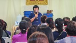 โครงการฝึกอาชีพให้ความรู้ชุมชนในเขตเทศบาลนครแม่สอด “หลักสูตรน้ำยาดันฝุ่น น้ำยาซักผ้า”