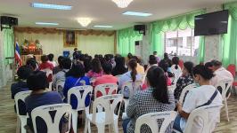 โครงการฝึกอาชีพให้ความรู้ชุมชนในเขตเทศบาลนครแม่สอด “หลักสูตรน้ำยาดันฝุ่น น้ำยาซักผ้า”