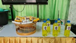 โครงการฝึกอาชีพให้ความรู้ชุมชนในเขตเทศบาลนครแม่สอด “หลักสูตรน้ำยาดันฝุ่น น้ำยาซักผ้า”