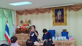 โครงการฝึกอาชีพให้ความรู้ชุมชนในเขตเทศบาลนครแม่สอด “หลักสูตรน้ำยาดันฝุ่น น้ำยาซักผ้า”