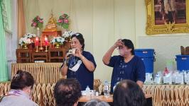 โครงการฝึกอาชีพให้ความรู้ชุมชนในเขตเทศบาลนครแม่สอด “หลักสูตรน้ำยาดันฝุ่น น้ำยาซักผ้า”