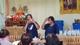 โครงการฝึกอาชีพให้ความรู้ชุมชนในเขตเทศบาลนครแม่สอด “หลักสูตรน้ำยาดันฝุ่น น้ำยาซักผ้า”