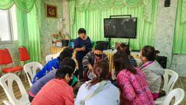 โครงการฝึกอาชีพให้ความรู้ชุมชนในเขตเทศบาลนครแม่สอด “หลักสูตรน้ำยาดันฝุ่น น้ำยาซักผ้า”