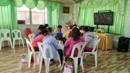 โครงการฝึกอาชีพให้ความรู้ชุมชนในเขตเทศบาลนครแม่สอด “หลักสูตรน้ำยาดันฝุ่น น้ำยาซักผ้า”