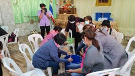 โครงการฝึกอาชีพให้ความรู้ชุมชนในเขตเทศบาลนครแม่สอด “หลักสูตรน้ำยาดันฝุ่น น้ำยาซักผ้า”