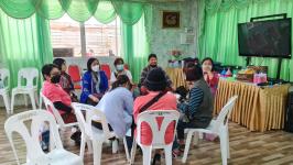 โครงการฝึกอาชีพให้ความรู้ชุมชนในเขตเทศบาลนครแม่สอด “หลักสูตรน้ำยาดันฝุ่น น้ำยาซักผ้า”