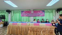 โครงการฝึกอาชีพให้ความรู้ชุมชนในเขตเทศบาลนครแม่สอด “หลักสูตรน้ำยาดันฝุ่น น้ำยาซักผ้า”