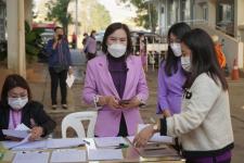 โครงการฝึกอาชีพให้ความรู้ชุมชนในเขตเทศบาลนครแม่สอด “หลักสูตรน้ำยาดันฝุ่น น้ำยาซักผ้า”