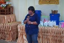 โครงการฝึกอาชีพให้ความรู้ชุมชนในเขตเทศบาลนครแม่สอด “หลักสูตรน้ำยาดันฝุ่น น้ำยาซักผ้า”