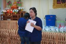 โครงการฝึกอาชีพให้ความรู้ชุมชนในเขตเทศบาลนครแม่สอด “หลักสูตรน้ำยาดันฝุ่น น้ำยาซักผ้า”