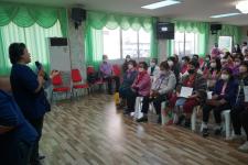 โครงการฝึกอาชีพให้ความรู้ชุมชนในเขตเทศบาลนครแม่สอด “หลักสูตรน้ำยาดันฝุ่น น้ำยาซักผ้า”