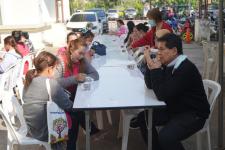 โครงการฝึกอาชีพให้ความรู้ชุมชนในเขตเทศบาลนครแม่สอด “หลักสูตรน้ำยาดันฝุ่น น้ำยาซักผ้า”