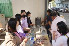 โครงการฝึกอาชีพให้ความรู้ชุมชนในเขตเทศบาลนครแม่สอด “หลักสูตรน้ำยาดันฝุ่น น้ำยาซักผ้า”