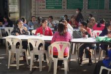 โครงการฝึกอาชีพให้ความรู้ชุมชนในเขตเทศบาลนครแม่สอด “หลักสูตรน้ำยาดันฝุ่น น้ำยาซักผ้า”