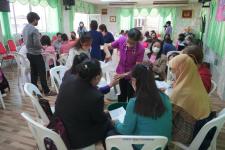 โครงการฝึกอาชีพให้ความรู้ชุมชนในเขตเทศบาลนครแม่สอด “หลักสูตรน้ำยาดันฝุ่น น้ำยาซักผ้า”