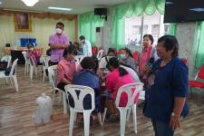 โครงการฝึกอาชีพให้ความรู้ชุมชนในเขตเทศบาลนครแม่สอด “หลักสูตรน้ำยาดันฝุ่น น้ำยาซักผ้า”