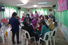 โครงการฝึกอาชีพให้ความรู้ชุมชนในเขตเทศบาลนครแม่สอด “หลักสูตรน้ำยาดันฝุ่น น้ำยาซักผ้า”