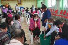 โครงการฝึกอาชีพให้ความรู้ชุมชนในเขตเทศบาลนครแม่สอด “หลักสูตรน้ำยาดันฝุ่น น้ำยาซักผ้า”