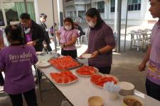 โครงการฝึกอาชีพให้ความรู้ชุมชนในเขตเทศบาลนครแม่สอด “หลักสูตรน้ำยาดันฝุ่น น้ำยาซักผ้า”