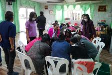 โครงการฝึกอาชีพให้ความรู้ชุมชนในเขตเทศบาลนครแม่สอด “หลักสูตรน้ำยาดันฝุ่น น้ำยาซักผ้า”