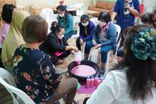 โครงการฝึกอาชีพให้ความรู้ชุมชนในเขตเทศบาลนครแม่สอด “หลักสูตรน้ำยาดันฝุ่น น้ำยาซักผ้า”