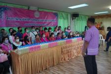 โครงการฝึกอาชีพให้ความรู้ชุมชนในเขตเทศบาลนครแม่สอด “หลักสูตรน้ำยาดันฝุ่น น้ำยาซักผ้า”