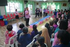 โครงการฝึกอาชีพให้ความรู้ชุมชนในเขตเทศบาลนครแม่สอด “หลักสูตรน้ำยาดันฝุ่น น้ำยาซักผ้า”