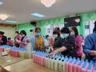 โครงการฝึกอาชีพให้ความรู้ชุมชนในเขตเทศบาลนครแม่สอด “หลักสูตรน้ำยาดันฝุ่น น้ำยาซักผ้า”