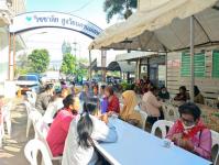 โครงการฝึกอาชีพให้ความรู้ชุมชนในเขตเทศบาลนครแม่สอด “หลักสูตรน้ำยาดันฝุ่น น้ำยาซักผ้า”