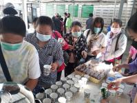 โครงการฝึกอาชีพให้ความรู้ชุมชนในเขตเทศบาลนครแม่สอด “หลักสูตรน้ำยาดันฝุ่น น้ำยาซักผ้า”