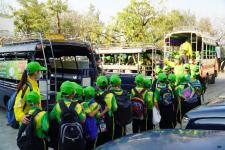 โรงเรียนเทศบาลวัดมณีไพรสณฑ์ จัดโครงการกิจกรรมพัฒนาผู้เรียนทัศนศึกษาแหล่งเรียนรู้นอกสถานศึกษา นักเรียนชั้นประถมศึกษาปีที่ 1 ประจำปีการศึกษา 2565