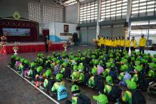 โรงเรียนเทศบาลวัดมณีไพรสณฑ์ จัดโครงการกิจกรรมพัฒนาผู้เรียนทัศนศึกษาแหล่งเรียนรู้นอกสถานศึกษา นักเรียนชั้นประถมศึกษาปีที่ 1 ประจำปีการศึกษา 2565