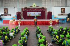 โรงเรียนเทศบาลวัดมณีไพรสณฑ์ จัดโครงการกิจกรรมพัฒนาผู้เรียนทัศนศึกษาแหล่งเรียนรู้นอกสถานศึกษา นักเรียนชั้นประถมศึกษาปีที่ 1 ประจำปีการศึกษา 2565