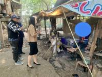 ลงพื้นที่ให้บริการ ด้านสิทธิและสวัสดิการแก่คนพิการ ชุมชนสองแคว2 ตามภาระกิจของศูนย์บริการคนพิการทั่วไป เทศบาลนครแม่สอด