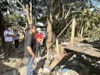 ลงพื้นที่ที่ประสบเหตุอัคคีภัย ณ บ้านเลขที่ 39/3 ถนนสองแคว อำเภอแม่สอด จังหวัดตาก โดยงานป้องกันและบรรเทาสาธารณภัยเทศบาลนครแม่สอดได้เข้าระงับเหตุเพลิงใหม่ดังกล่าว