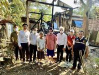 ลงพื้นที่ที่ประสบเหตุอัคคีภัย ณ บ้านเลขที่ 39/3 ถนนสองแคว อำเภอแม่สอด จังหวัดตาก โดยงานป้องกันและบรรเทาสาธารณภัยเทศบาลนครแม่สอดได้เข้าระงับเหตุเพลิงใหม่ดังกล่าว