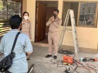 ลงพื้นที่ที่ประสบเหตุอัคคีภัย ณ บ้านเลขที่ 39/3 ถนนสองแคว อำเภอแม่สอด จังหวัดตาก เพื่อเยี่ยมให้กำลังใจผู้ประสบเหตุอัคคีภัย 