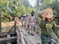 ลงพื้นที่ที่ประสบเหตุอัคคีภัย ณ บ้านเลขที่ 39/3 ถนนสองแคว อำเภอแม่สอด จังหวัดตาก เพื่อเยี่ยมให้กำลังใจผู้ประสบเหตุอัคคีภัย 