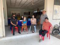 ลงพื้นที่ชุมชนสองแควสองเพื่อเยี่ยมเยือนครัวเรือนผู้ประสบอัคคีภัย