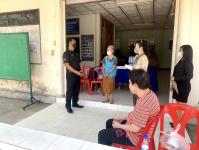 ลงพื้นที่ชุมชนสองแควสองเพื่อเยี่ยมเยือนครัวเรือนผู้ประสบอัคคีภัย