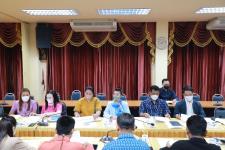 การประชุมคณะกรรมการจัดทำแผนอัตรากำลัง 3 ปี (ประจำปีงบประมาณ พ.ศ.2564-2566) เพื่อพิจารณาการเสนอขอกำหนดตำแหน่งของส่วนราชการในสังกัดเทศบาลนครแม่สอด