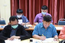 การประชุมคณะกรรมการจัดทำแผนอัตรากำลัง 3 ปี (ประจำปีงบประมาณ พ.ศ.2564-2566) เพื่อพิจารณาการเสนอขอกำหนดตำแหน่งของส่วนราชการในสังกัดเทศบาลนครแม่สอด