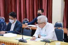 การประชุมคณะกรรมการจัดทำแผนอัตรากำลัง 3 ปี (ประจำปีงบประมาณ พ.ศ.2564-2566) เพื่อพิจารณาการเสนอขอกำหนดตำแหน่งของส่วนราชการในสังกัดเทศบาลนครแม่สอด