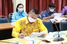 การประชุมคณะกรรมการจัดทำแผนอัตรากำลัง 3 ปี (ประจำปีงบประมาณ พ.ศ.2564-2566) เพื่อพิจารณาการเสนอขอกำหนดตำแหน่งของส่วนราชการในสังกัดเทศบาลนครแม่สอด