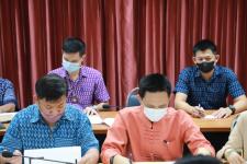 การประชุมคณะกรรมการจัดทำแผนอัตรากำลัง 3 ปี (ประจำปีงบประมาณ พ.ศ.2564-2566) เพื่อพิจารณาการเสนอขอกำหนดตำแหน่งของส่วนราชการในสังกัดเทศบาลนครแม่สอด