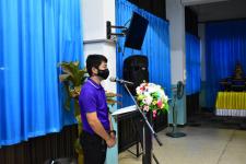 พิธีมอบทุนการศึกษา ค่าปัจจัยพื้นฐานสำหรับนักเรียนยากจนโรงเรียนเทศบาลวัดชุมพลคีรี