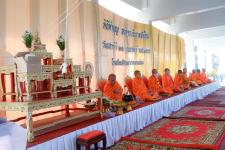 โรงเรียนกีฬาเทศบาลนครแม่สอด จัดพิธีทำบุญอาคารเรียนหลังใหม่ และทอดผ้าป่าสามัคคีเพื่อการศึกษา พร้อมทั้งสืบชะตาหลวง