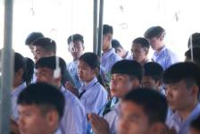 โรงเรียนกีฬาเทศบาลนครแม่สอด จัดพิธีทำบุญอาคารเรียนหลังใหม่ และทอดผ้าป่าสามัคคีเพื่อการศึกษา พร้อมทั้งสืบชะตาหลวง