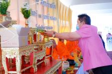 โรงเรียนกีฬาเทศบาลนครแม่สอด จัดพิธีทำบุญอาคารเรียนหลังใหม่ และทอดผ้าป่าสามัคคีเพื่อการศึกษา พร้อมทั้งสืบชะตาหลวง